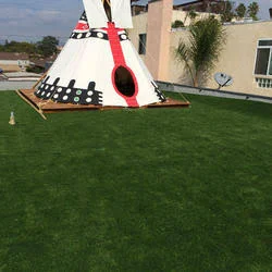 Global Syn-Turf ALLGREEN Emerald 92 Stemgrass Emerald Green Indoor/Outdoor Turf 15 ft.