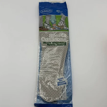 Dr. Scholl's Men's Sports Cushions Shock Absorbing Shoe Inserts