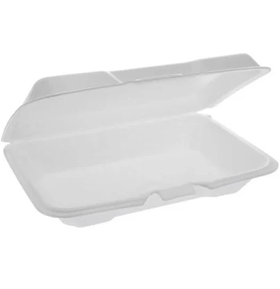 Pactiv Evergreen Conventional Foam Hinged Lid Container