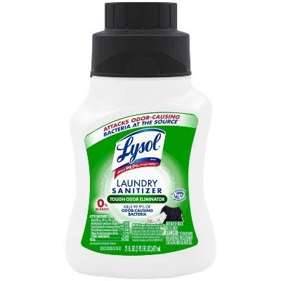 Lysol Laundry Sanitizer Tough Odor Eliminator