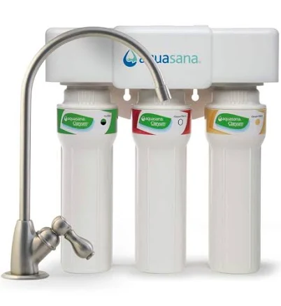 Aquasana 3-Stage Max Flow Under Counter Water Filter System