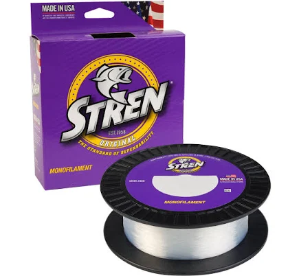 Stren Original Monofilament Fishing Line, Clear/Blue Fluorescent, 17 lb Test Strength, 1000 yd