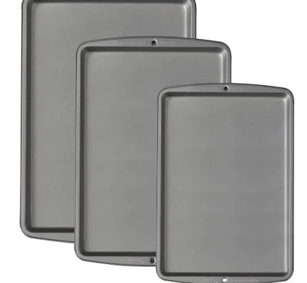 Wilton Bake It Better 3-Piece Cookie Sheet Pan Set