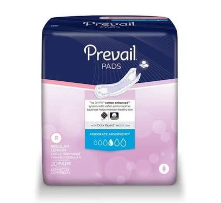 Prevail Incontinence Bladder Control Pads for Women