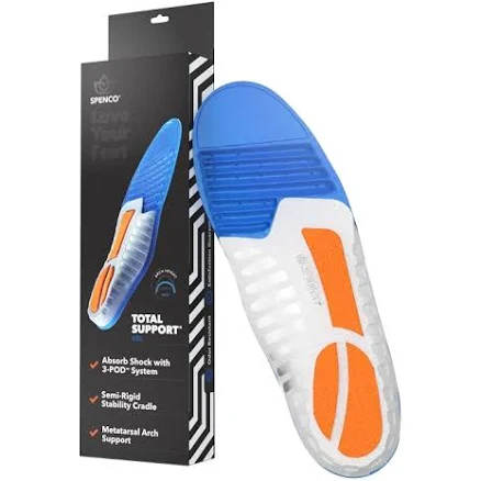 Spenco Gel Total Support Insoles
