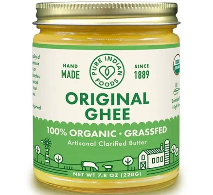 Pure Indian Foods Grass-Fed Organic Ghee