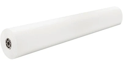 Pacon Heavy Weight 50# Colored Butcher paper rolls 36" x 1000ft White