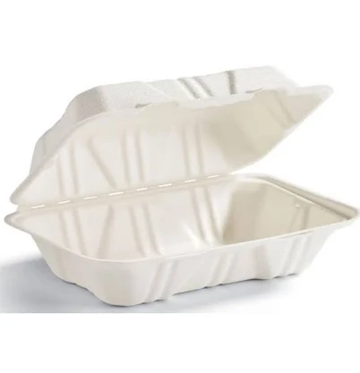 Huhtamaki 68002 Hinged Food Container 6" X 9" X 3