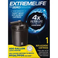 ZeroWater Replacement Cartridge, Faucet Mount, High Capacity