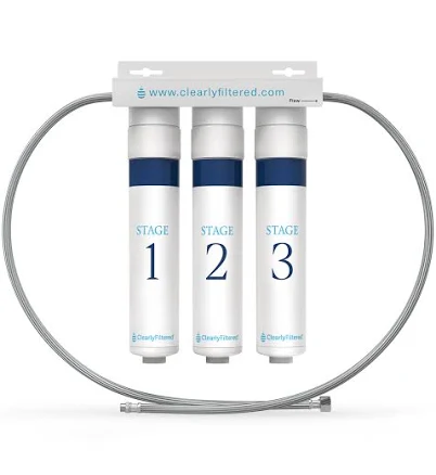 3-Stage Under The Sink Filtration System