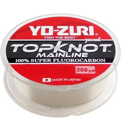 Yo-Zuri TopKnot Mainline Fluorocarbon Line