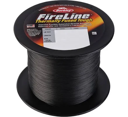 Berkley FireLine Fishing Line, Smoke, 4 lb Test Strength, 1500 yd