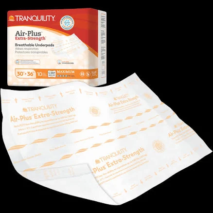 Tranquility AIR-Plus Extra-Strength Breathable Underpad