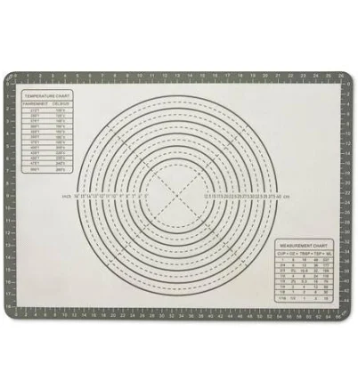 Amazon Basics Nonstick Silicone Pastry Baking Mat with Measurements