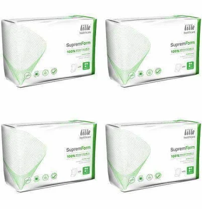 Lille Suprem Light Super Form Super Plus Large Shaped Pads