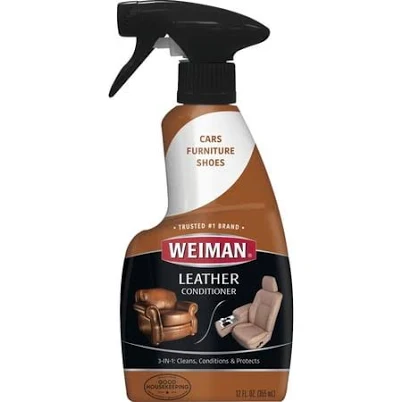 Weiman Leather Cleaner and Conditioner Spray