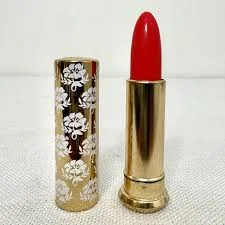 Vintage COTY 24 Crème Lipstick Scarlet Red Collectible Tube Gold/White New