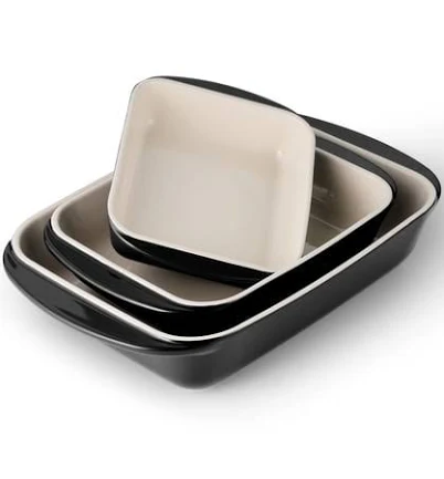 Mae 3 Piece Porcelain Enamel Bakeware Set