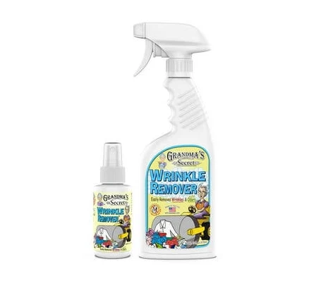 Grandmas Secret Wrinkle Remover Fabric Refresher Spray Duo Pack