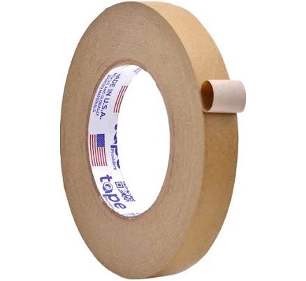 Wod PFKT7 Kraft Paper Flatback Carton Sealing Tape 60 yds
