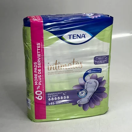 TENA Women's Overnight Incontinence Pads
