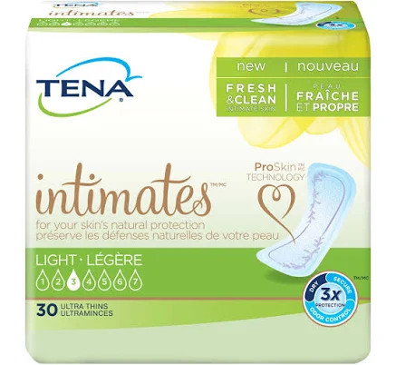 Tena Intimates Pads Light Ultra Thin Regular 9