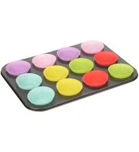 Tefal Cake Mold, 12 Compartments - Multicolor