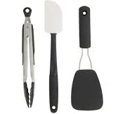 OXO 3-Piece Nonstick Cookware Utensil Set