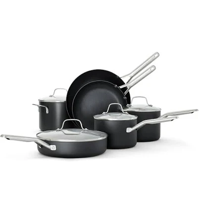 Calphalon Hard-Anodized Nonstick 10-Piece Cookware Set