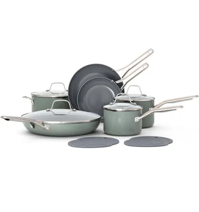 Calphalon Ceramic Nonstick Cookware Set 12-Piece