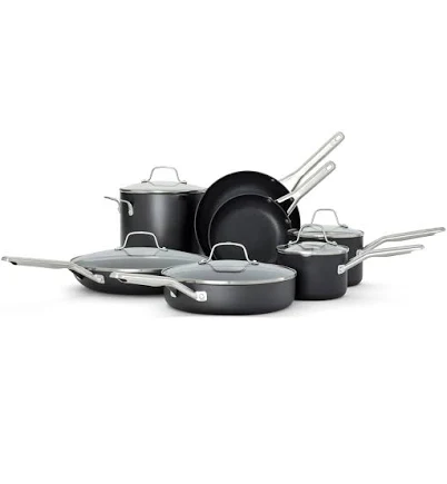 Calphalon Hard Anodized Aluminum Nonstick Cookware Set 12pc