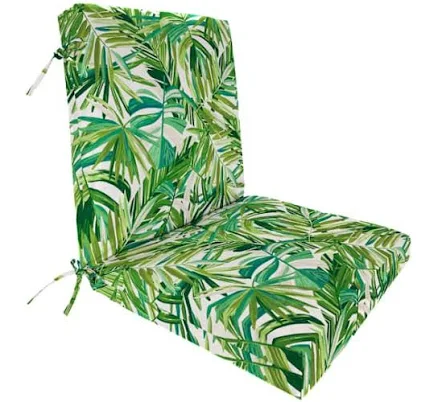 At Home Yucca Palm Outdoor Hinged Cushion