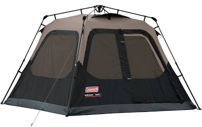 Coleman 4-Person Cabin Camping Tent w/Instant Setup