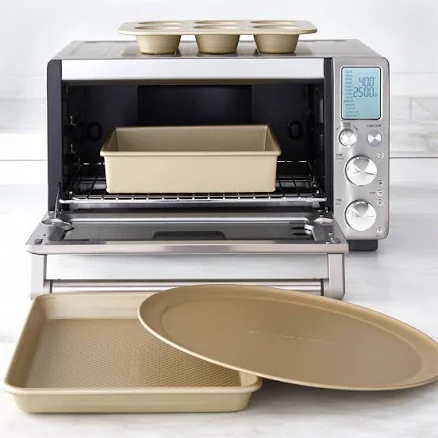 Breville Smart Oven Air Fryer Pro & Goldtouch Pro Nonstick 4-Piece Bundle