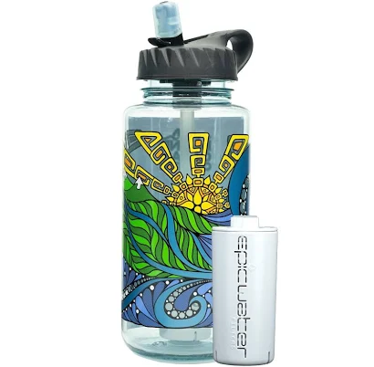 Nalgene Og Water Bottle With Filter, Removes 99.99% Tap Water