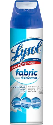 Lysol Disinfectant Spray Fabric Sundrenched Linen 15oz