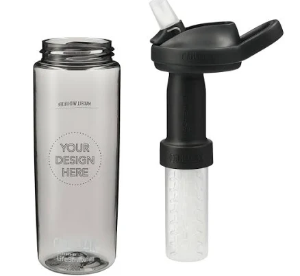 CamelBak 20 oz Eddy+ Bottle Filtered by LifeStraw Charcoal