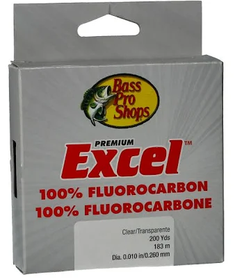 Bass Pro Shops Excel Fluorocarbon Fishing Line