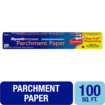 Reynolds Kitchens Stay Flat Parchment Paper