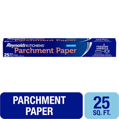Reynolds Kitchens Parchment Paper Roll, 25 ft x 12 in, 25 Total Sq. ft.