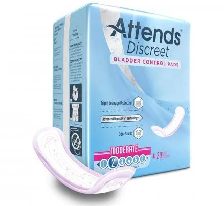 Attends Discreet Bladder Control Pad