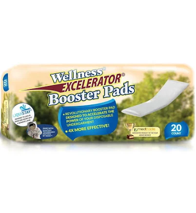 Wellness Excelerator Booster Pads Package for Incontinence Care
