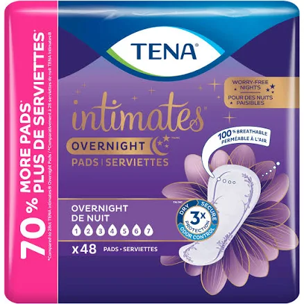 TENA Serenity Overnight Pads