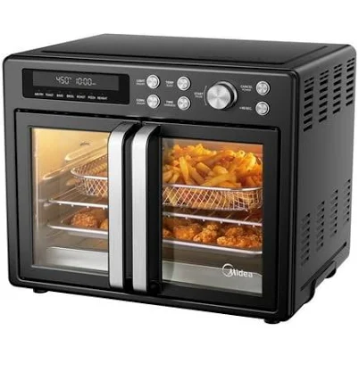 Midea Flexify French Door Air Fryer Oven MET26C3ASBB