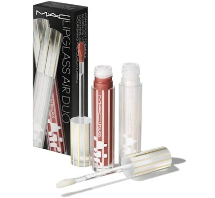 MAC Two Glossy Lipglass Air Duo