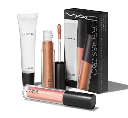 MAC Glossed Out Lipglass Trio