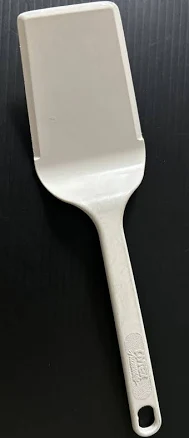 Vintage Pyrex Accessories White Mini Spatula Flipper Turner 8.25”