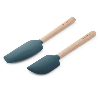 KitchenAid Beechwood Spatula Set