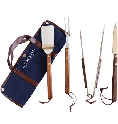 Lamson Tail-Gater 15" 4-Piece BBQ Set