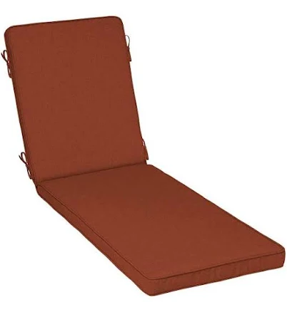 At Home Spice Woven Luxe Outdoor Chaise Lounge Cushion
